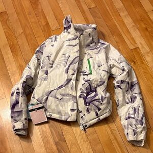 Salomon Women's Ski Jacket - Purple and White